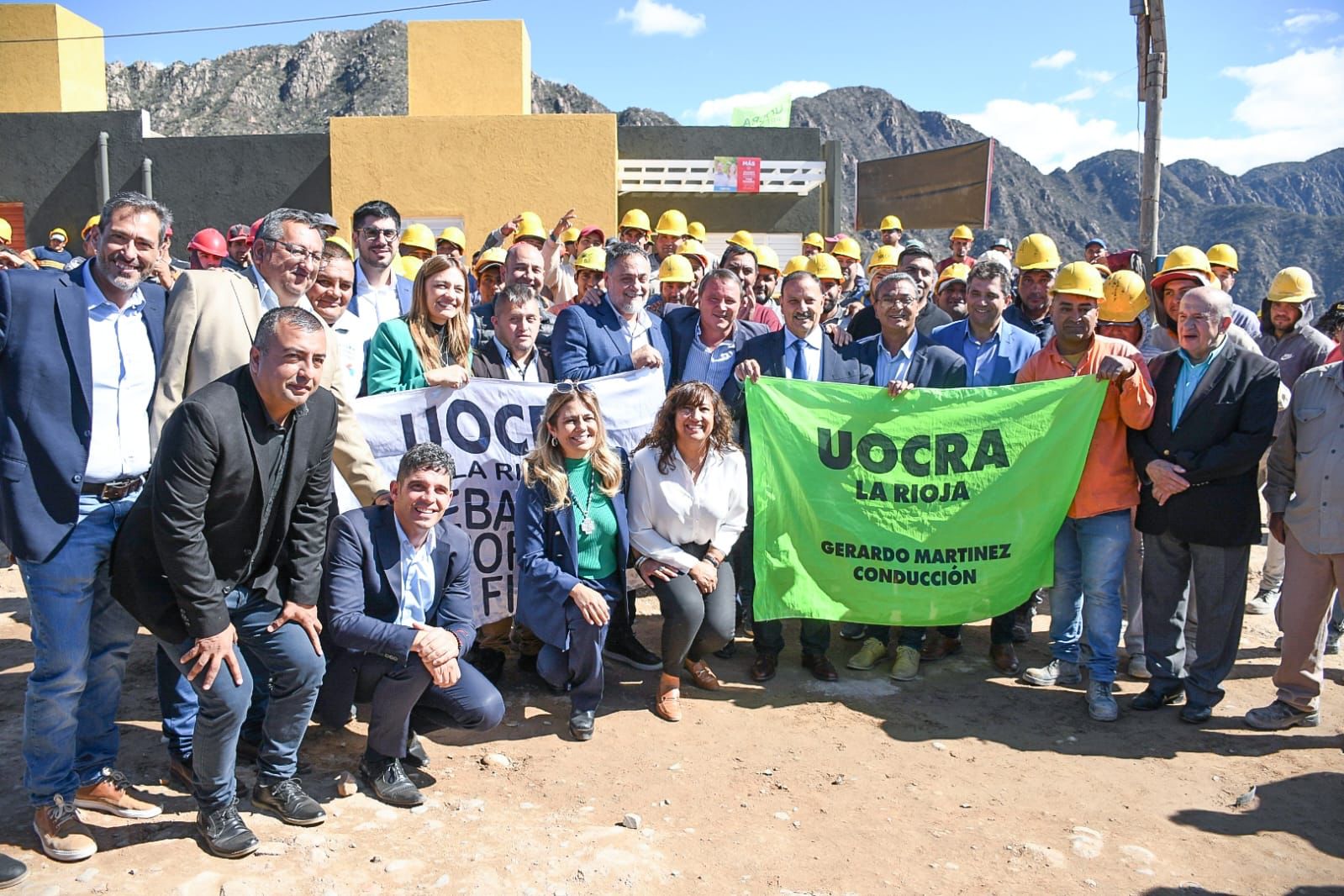Puy Soria destacó el compromiso de Quintela de generar y mantener el empleo en la construcción con más obras